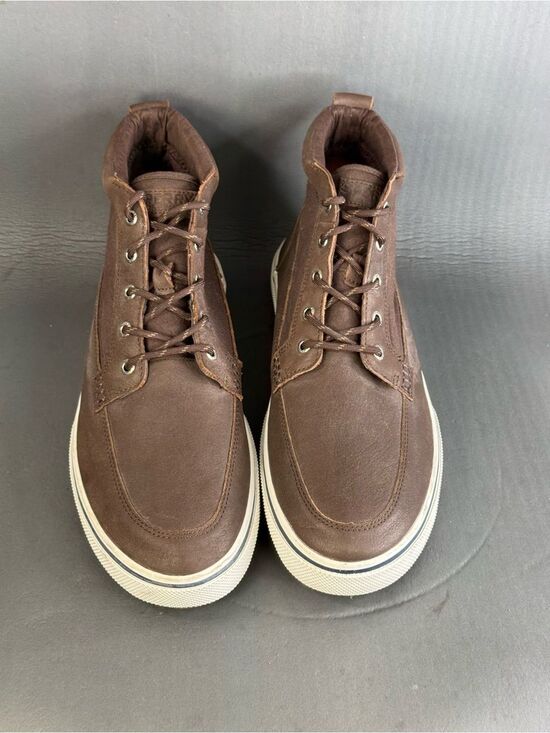 Sperry Men\'s Halyard Sneakerboot shoes brown size 13